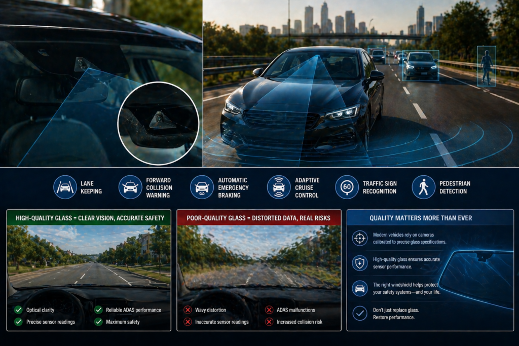 Automotive safety through quality windshields